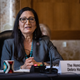 Rep. Deb Haaland at her confirmation hearing to run the Interior Department.